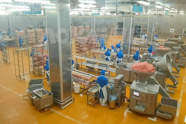 福建大型食品厂纯肉肠加工项目